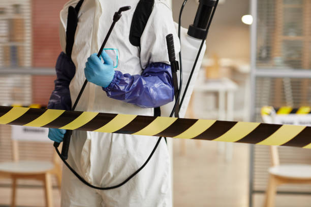 Professional Infectious Disease Decontamination technician working in Garrison, MD